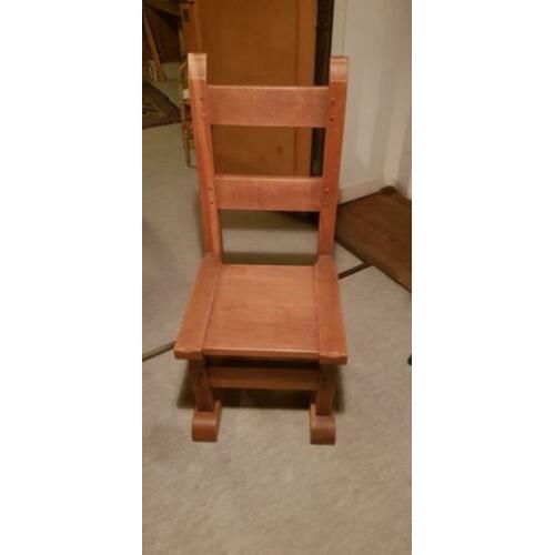 6x Kloosterstoelen zwaar eiken