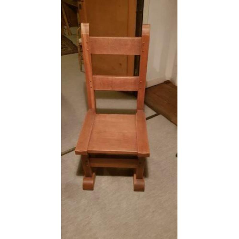 6x Kloosterstoelen zwaar eiken