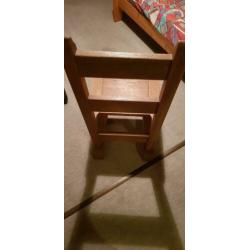 6x Kloosterstoelen zwaar eiken