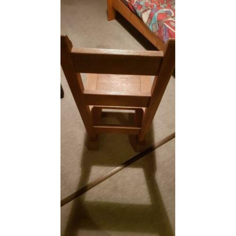 6x Kloosterstoelen zwaar eiken