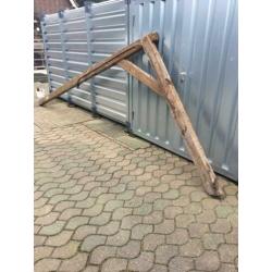 Te Koop Oud/Brocante Eikenhouten spant
