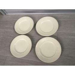 Wedgwood Edme Platte Borden 23 cm 4 stuks