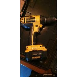 Dewalt combiset 18 volt boormachine en slagschroevendraaier