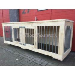 Honden meubel/bench/hok/tv meubel/steigerhout/dressoir