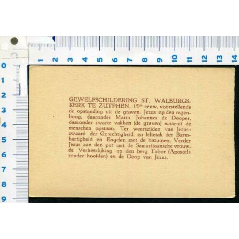 10 Kaarten St. Walburgkerk -Kerkhof 3 - Zutphen