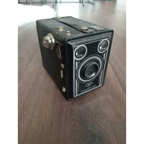 Agfa Synchro Box Fototoestel/Camera, Vintage, Antiek, Oud