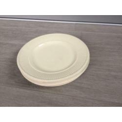 Wedgwood Edme Platte Borden 23 cm 4 stuks