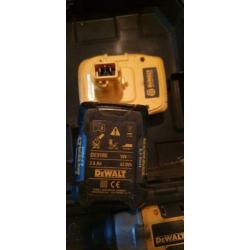 Dewalt combiset 18 volt boormachine en slagschroevendraaier