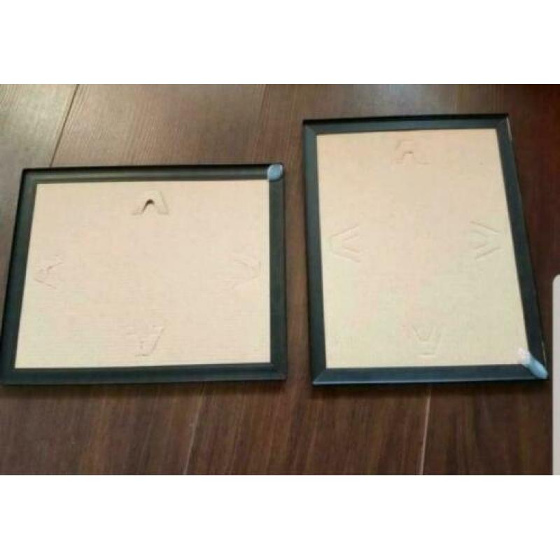 2 Super leuke Winnie de Pooh schilderijtjes