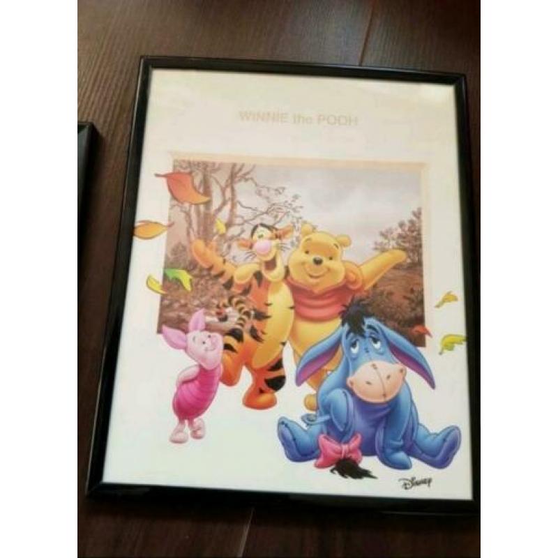 2 Super leuke Winnie de Pooh schilderijtjes