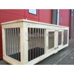 Honden meubel/bench/hok/tv meubel/steigerhout/dressoir