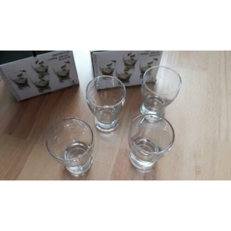 8 amuseglaasjes
