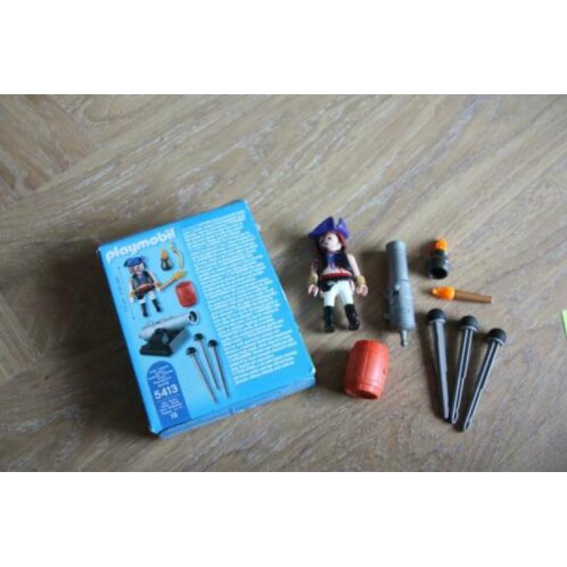 Playmobil 5413 Piraat (2x dezelfde set)