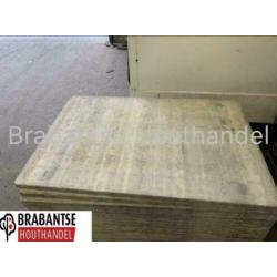 Steenschotten platen houten terras schot vlonder