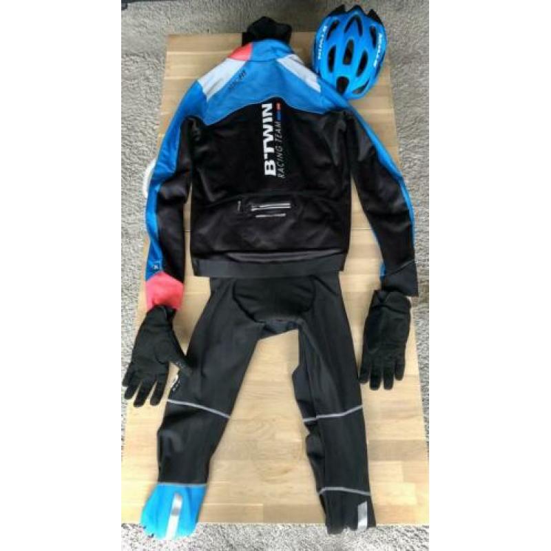 Winterkleding blauw/zwart (Maat L)
