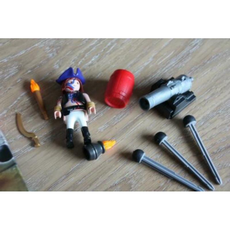 Playmobil 5413 Piraat (2x dezelfde set)