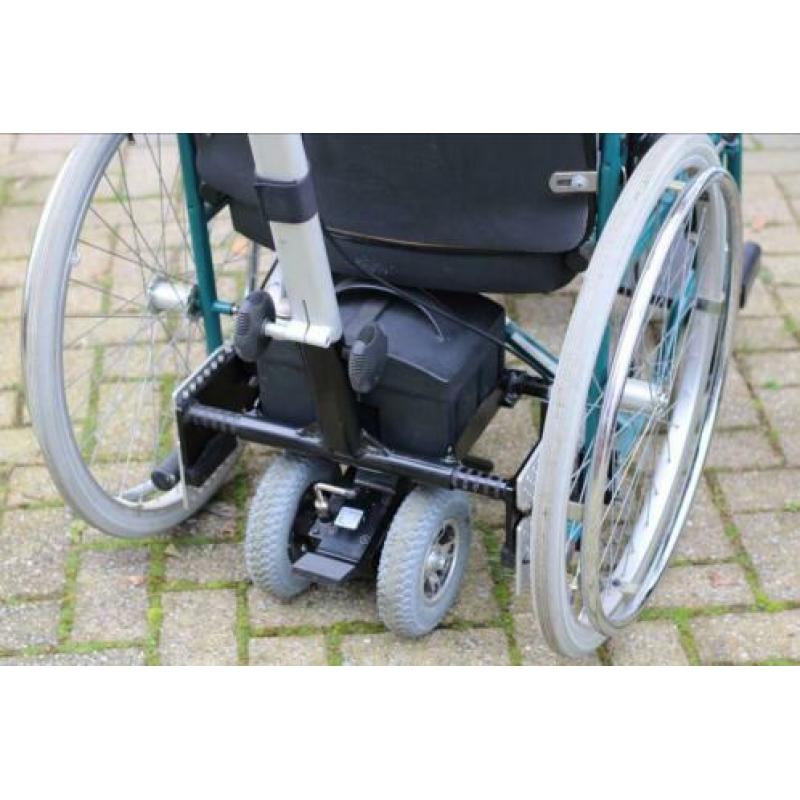 Click&Go elektrische duwhulp met rolstoel