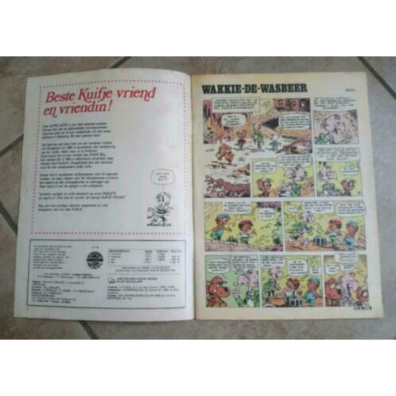 1. Kuifjes Extra Editie weekblad 1976 comic