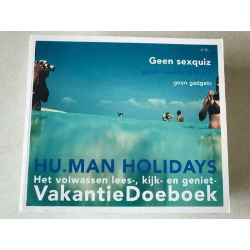~.~ 3 x VakantieDoeboek ~ Hu.Man Holidays Hans Ubbink ~.~