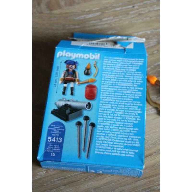 Playmobil 5413 Piraat (2x dezelfde set)