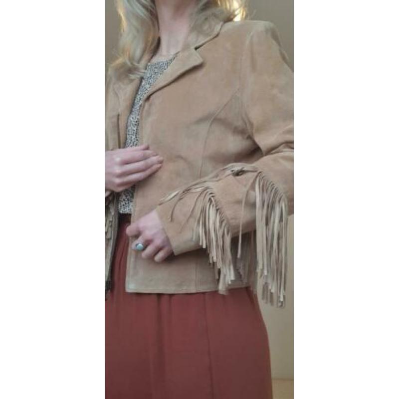 suede nieuw Sao Paulo jasje maat M