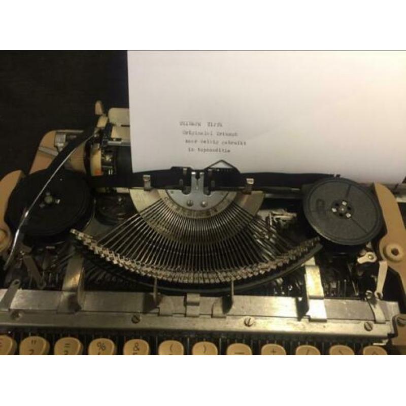 Triumph Tippa Typemachine,Vintage,perfecte staat,3Kleur,1962