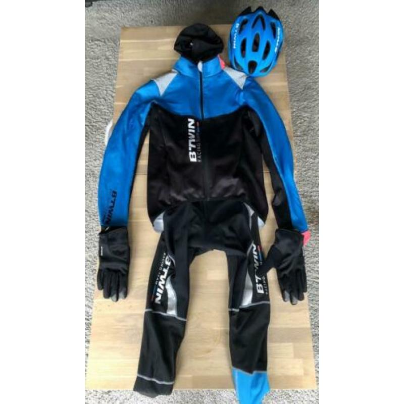Winterkleding blauw/zwart (Maat L)