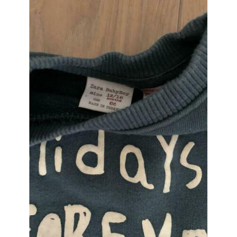 Zara trui sweater maat 86