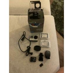 Gopro Hero 4 Silver met originele doos en extra accu!