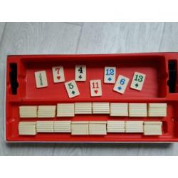 Rummy original/Rummikub grote uitvoering 100% compleet.