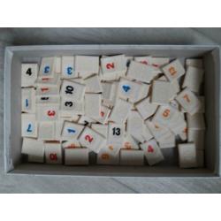 Rummy original/Rummikub grote uitvoering 100% compleet.