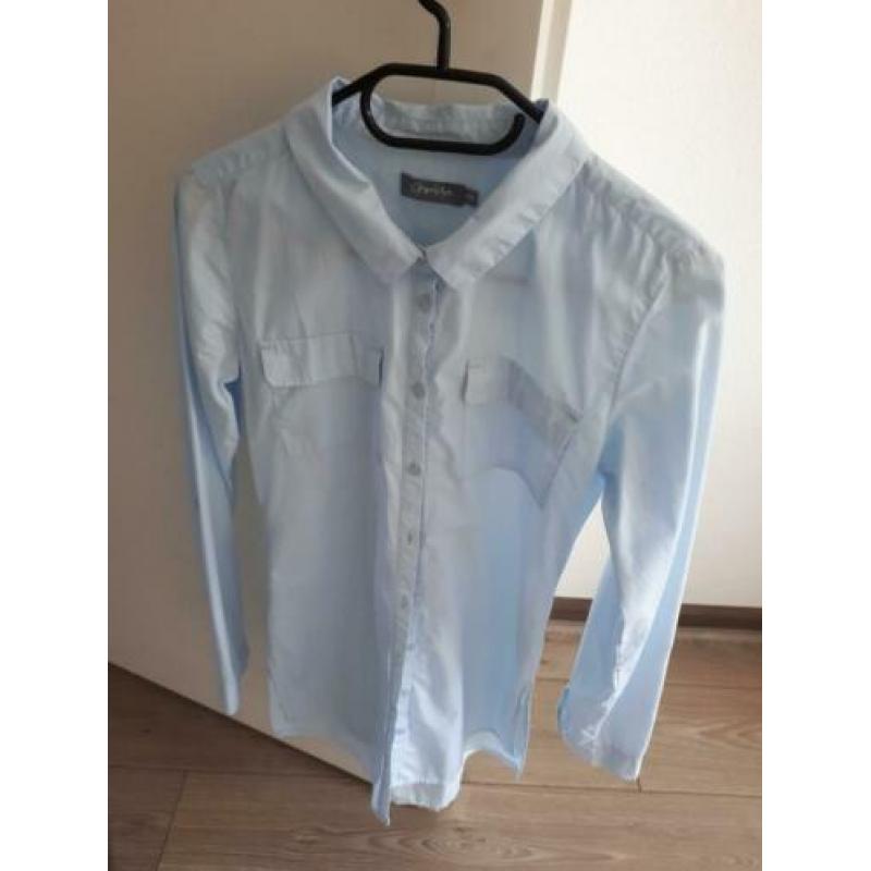 Geisha blouse lichtblauw 176
