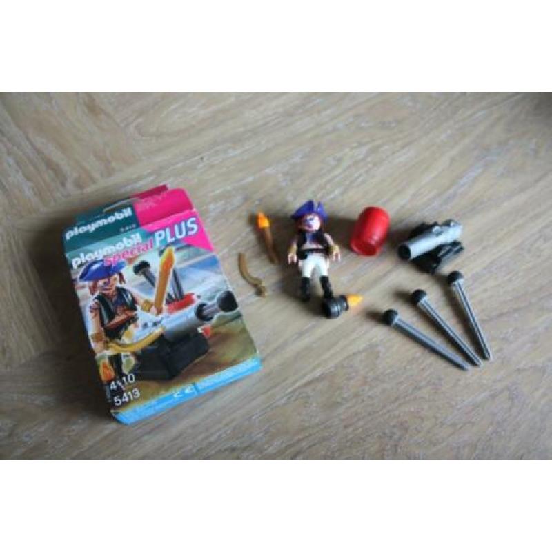 Playmobil 5413 Piraat (2x dezelfde set)