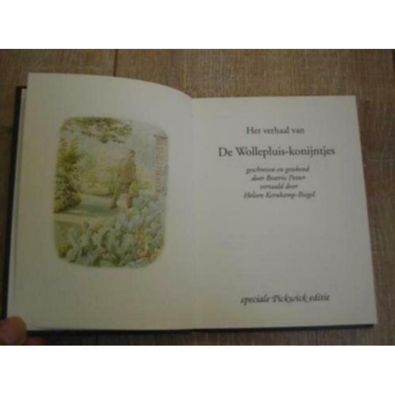 Prentenboekje *De Wollepluis konijntjes* Beatrix Potter