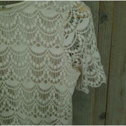 Gehaakte REVALATION crochet top ZGAN 36/S Ibiza