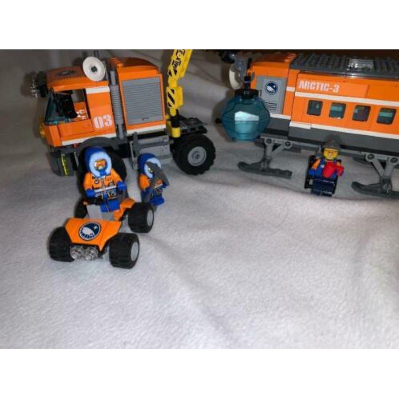 Lego city artic 60033, 60034, 60035 en 60036