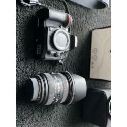Nikon d7100 incl extra en Lens sigma 24-70mm F2.8