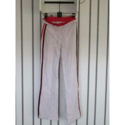 Dames sportbroek maat S wit