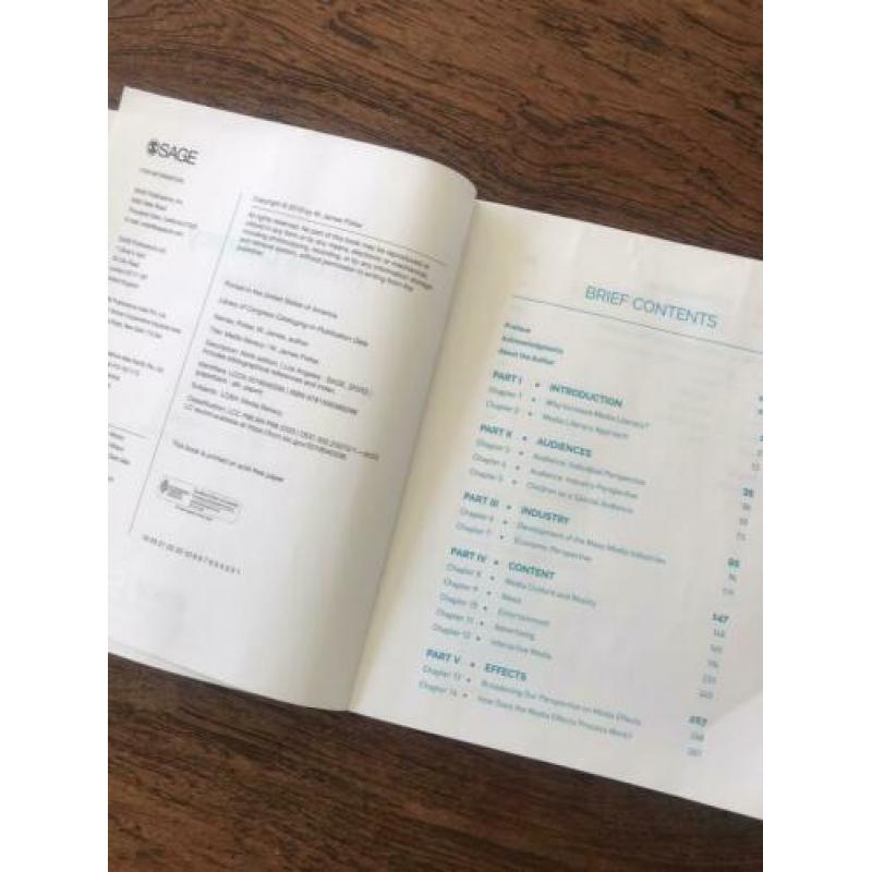 Media Literacy - W. James Potter (9e editie)