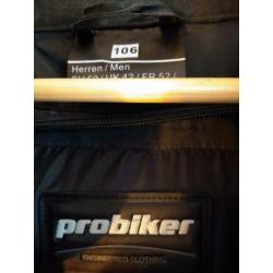 Probiker Cordura motorjas 106 ; L / 52 long