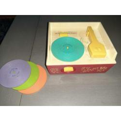 fisher price platenspeler music box 1971 vintage