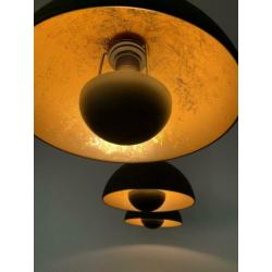 Industriële hanglampen eettafel