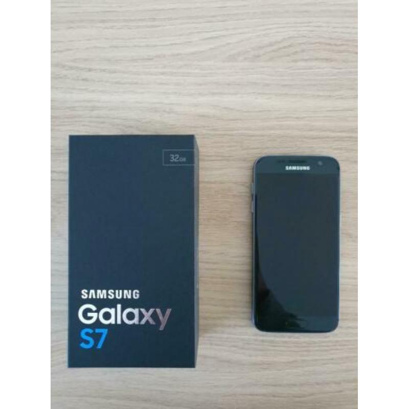 Samsung Galaxy S7 32GB Black Onyx incl. hoesje