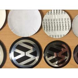 Naafstickers Vw 50 mm 57 mm 60 mm 65 mm 70 mm 75 mm 90 mm