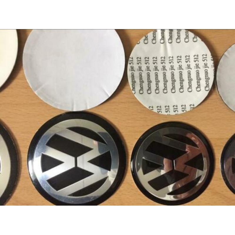 Naafstickers Vw 50 mm 57 mm 60 mm 65 mm 70 mm 75 mm 90 mm