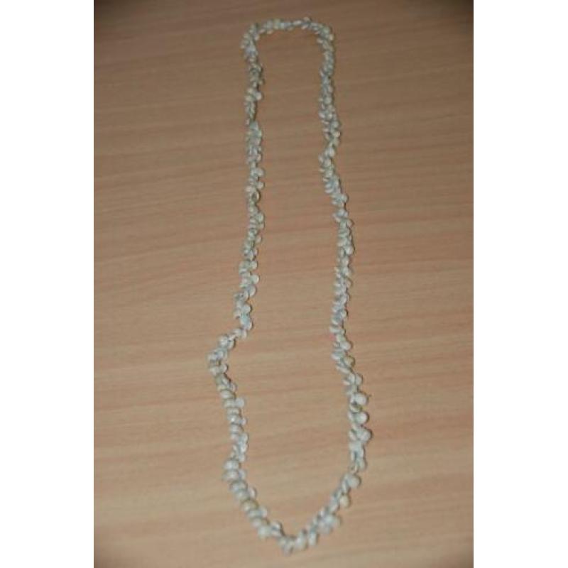 Ketting schelpen wit ( kleinste schelpen).