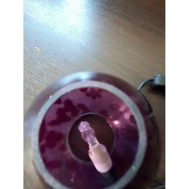 Leuk paars lampje