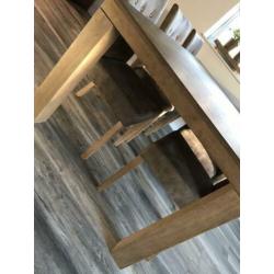 Eettafel 2.00 meter hout
