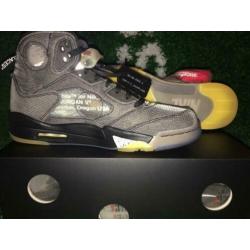 Off-White x Air Jordan 5 Retro SP - Virgil Abloh - maat 43