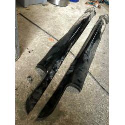 Side skirts opel corsa B zwart